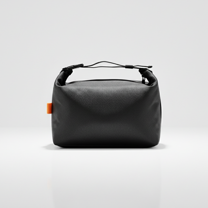 BLK / ORG LUNCHBAG