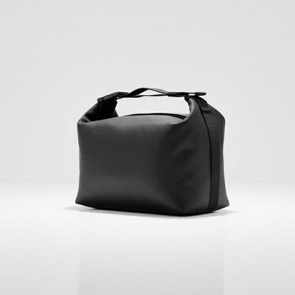 BLK / ORG LUNCHBAG